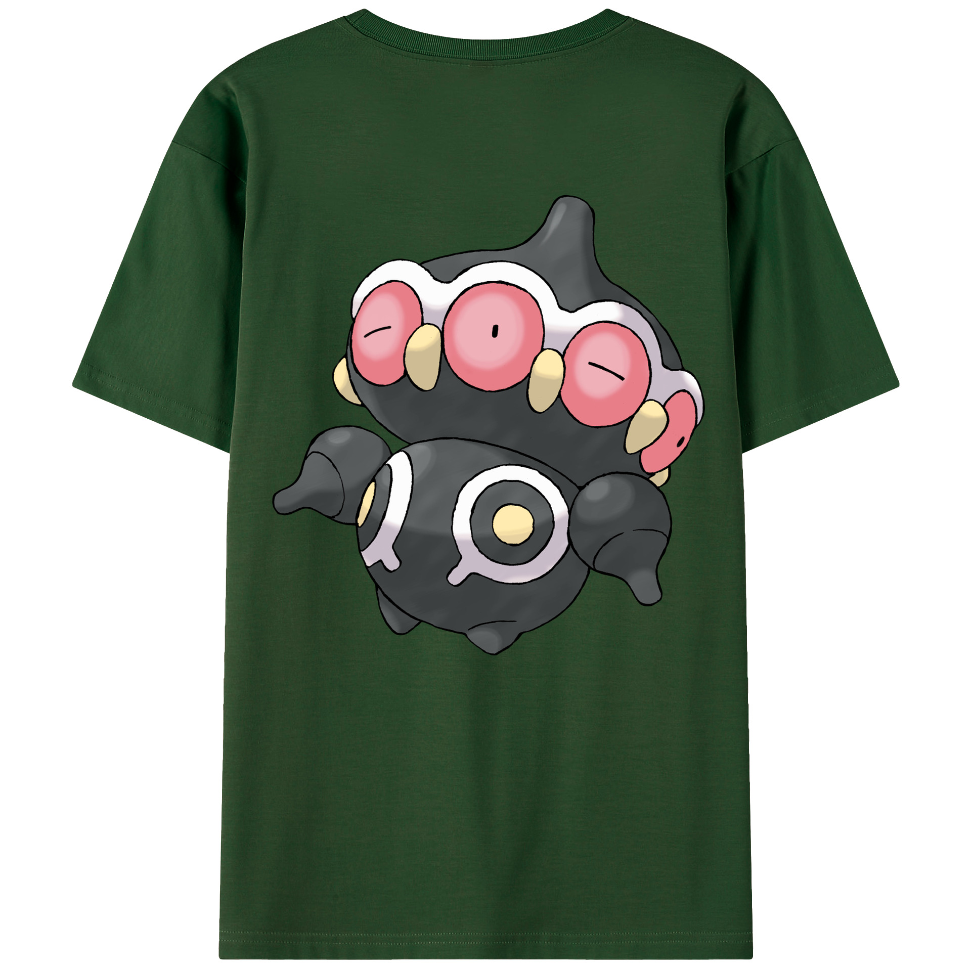 （画像用） ポケットモンスター Pokémon 綿100％半袖Tシャツ（背面プリント）